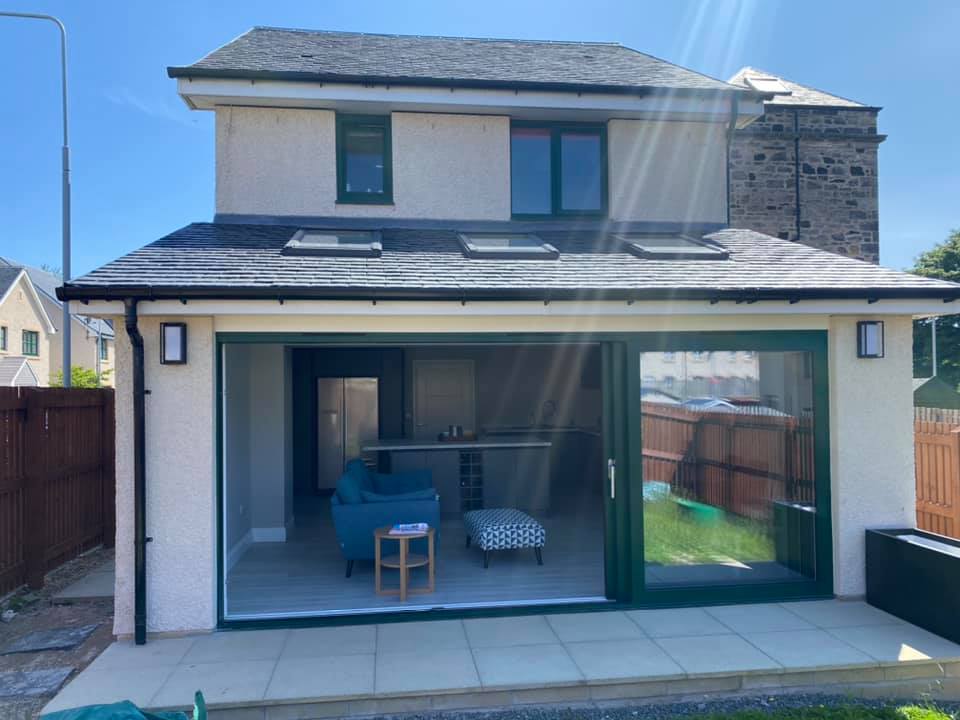 Single story extension, Dunfermline