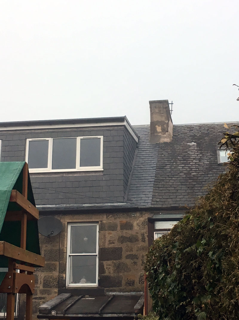 flat roof dormer extension, Dunfermline